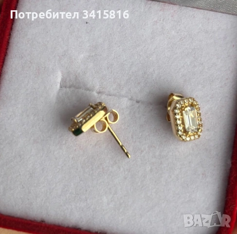 Златни обеци, снимка 2 - Други - 54075928