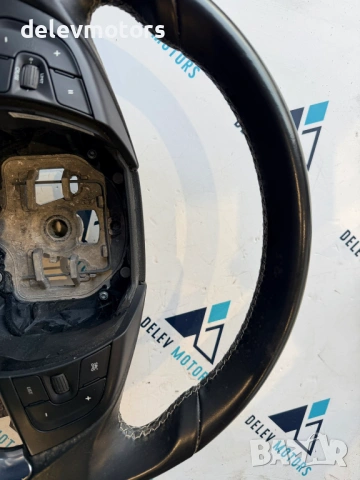 98002842ZD кожен мултифункционален волан от Citroen DS5 2.0 BlueHDi 180 кс., двигател AHW (DW10FC), снимка 6 - Части - 53899860