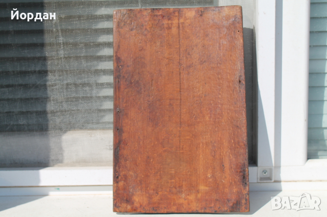 Централна част на българска икона Триптих, снимка 7 - Икони - 36576518