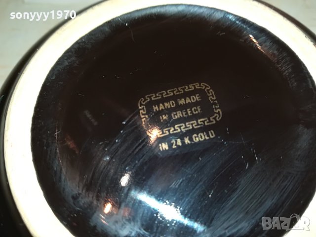 24k gold hand made-ретро пепелник 0804231639, снимка 8 - Антикварни и старинни предмети - 40301866