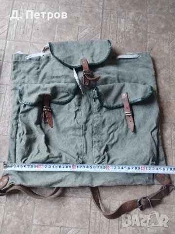 Брезентова раница, снимка 6 - Спортна екипировка - 44217909