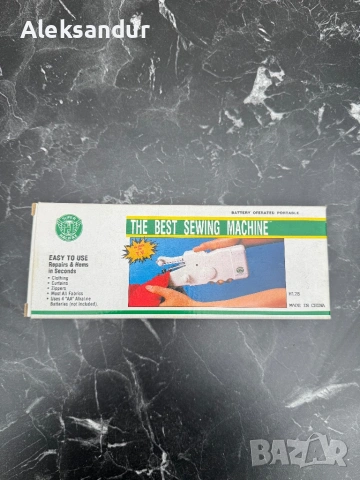 Малка ретро шевна машина - Чисто нова, снимка 4 - Шевни машини - 54052178