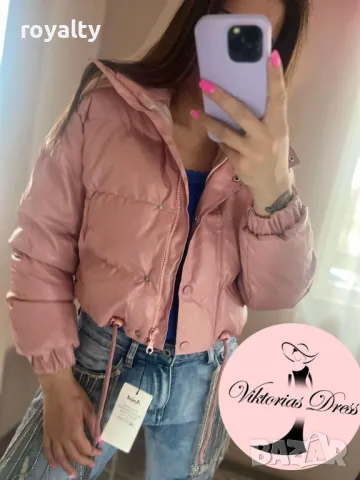 Розово дамско яке , снимка 3 - Якета - 49204830