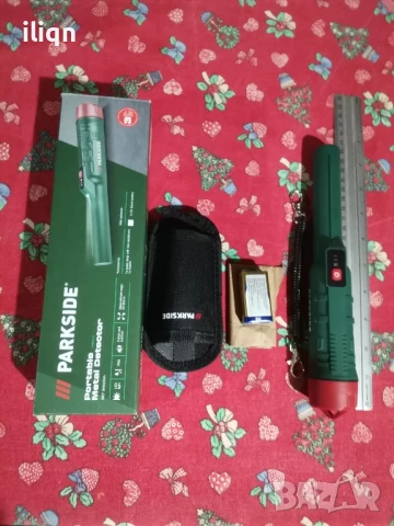 Чисто нов пинпойтер с батерия. Цена 39,99лв. PARKSIDE. Размери на снимките. , снимка 3 - Друга електроника - 50527780