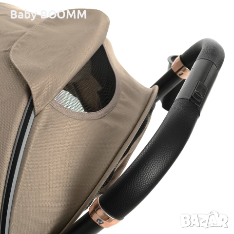 Детска Лятна Количка Baby Boomm Бежова, снимка 8 - Детски колички - 52010008