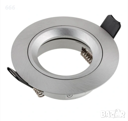 Комплект 6-бр рамки за LED лунички GU10 подвижна