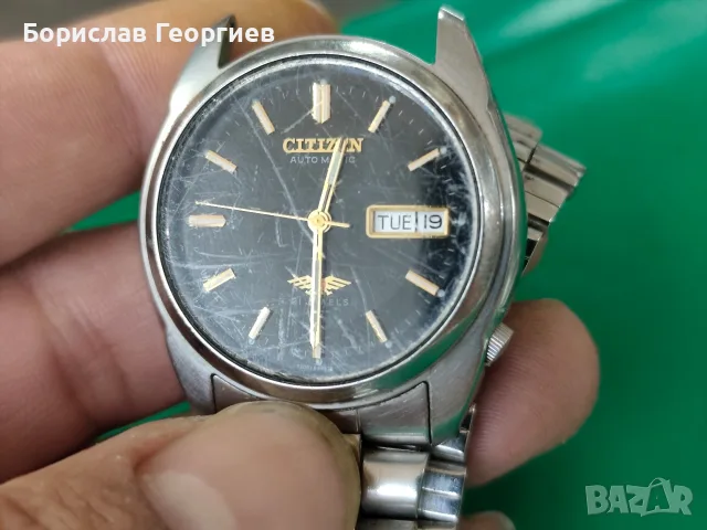Часовник Citizen Automatic 21 jewels два броя, снимка 3 - Мъжки - 56497257