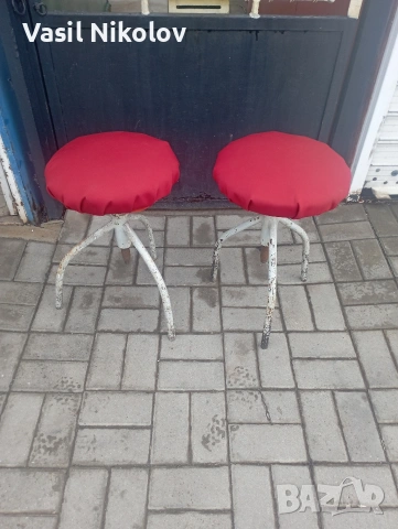 Винтови столове от соца , снимка 2 - Столове - 53245670