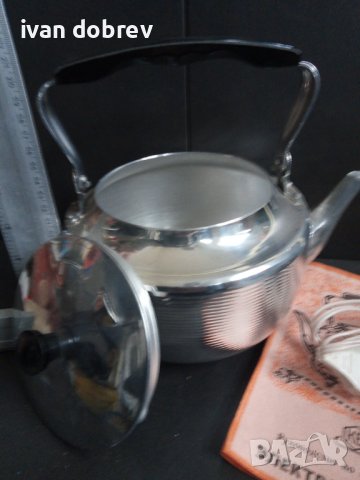 Стар електрически чайник, самовар-нов, снимка 4 - Антикварни и старинни предмети - 39898210