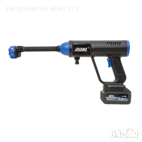 Акумулаторна водоструйка 48V – Пистолет за миене с LCD дисплей и 6 режима, снимка 5 - Други инструменти - 51201635