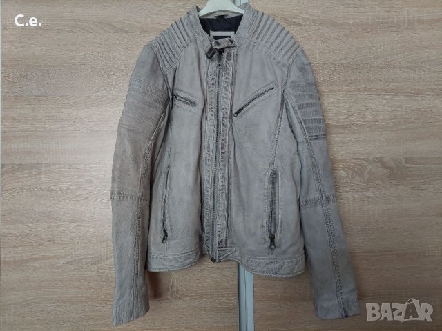 Кожено яке, снимка 3 - Якета - 23771087