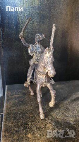 Бронзов африкански войн от средата на 20-ти век., снимка 3 - Други ценни предмети - 42768137