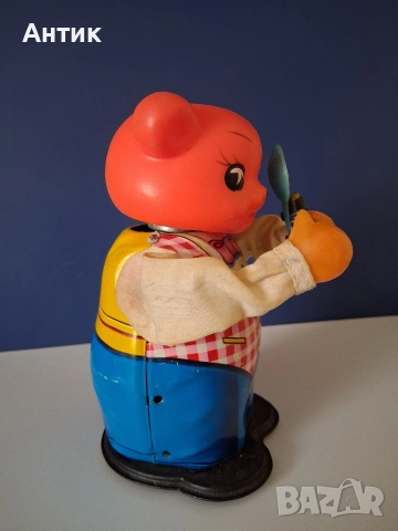 Стара Механична Играчка от Соца , снимка 9 - Колекции - 52800749