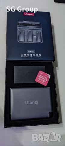 Пофесионални безжични Vlog микрофони. ULANZI, снимка 8 - Микрофони - 39304923
