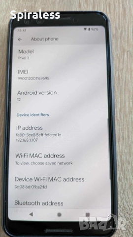 Google Pixel 3 , с окомплектовка + 2 кейса, нова батерия, снимка 5 - Други - 52376342