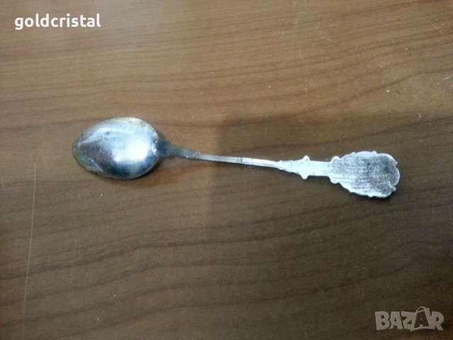Посребрена лъжичка с емайл , снимка 6 - Антикварни и старинни предмети - 39002322
