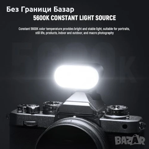 Нова Компактна фото светкавица NEEWER BASICS за камери с hot shoe фото, снимка 4 - Светкавици, студийно осветление - 51146063