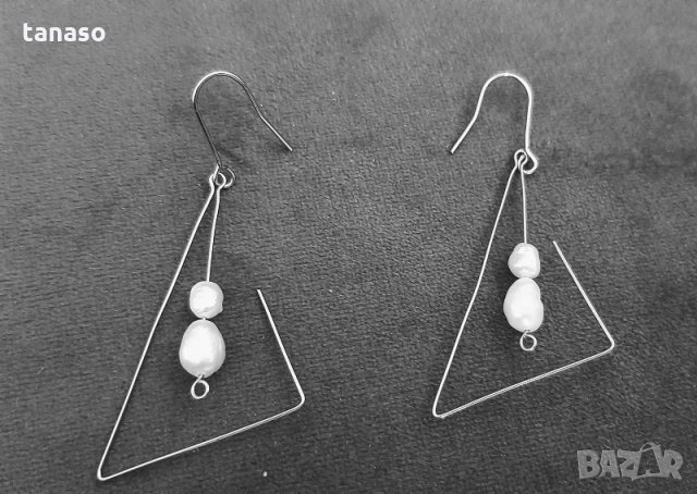 Ръчно правени обеци с перли