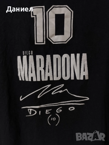Фен тениска на Марадона, снимка 3 - Фен артикули - 51620544