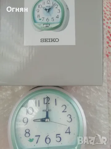 БУДИЛНИК SEIKO QHK042M 13см, снимка 4 - Други - 47459318