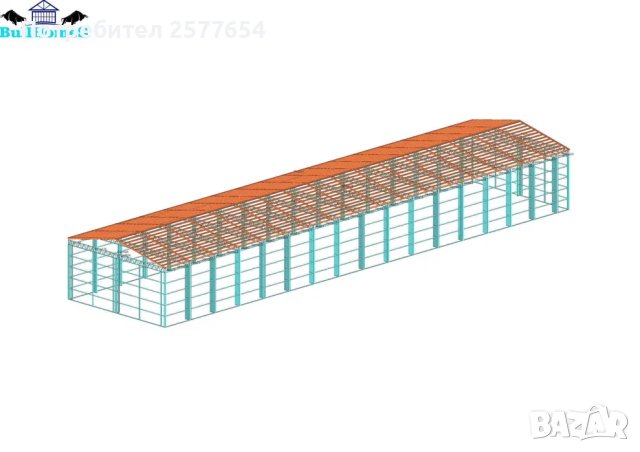 Хале,Халета,Магазин,Магазини,Склад,Складове-600м² , снимка 1 - Строителни материали - 44198584