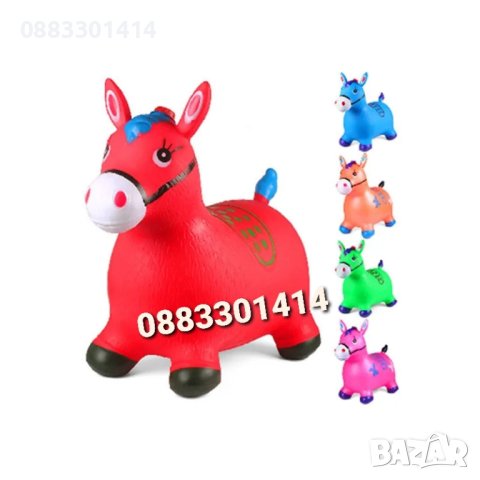 Конче за скачане Музикално магаре за скачане със звук и светлини , снимка 6 - Играчки за стая - 42278611