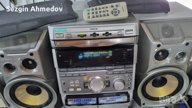 sony rxd 7 stereo sistema, снимка 3 - Ресийвъри, усилватели, смесителни пултове - 53306563
