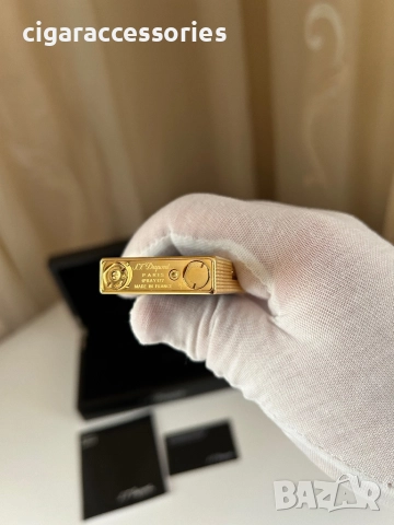 S.T. Dupont Ligne 2 Padron – запалка с два пламъка, снимка 6 - Запалки - 52636400