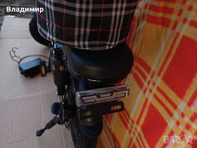 Електрически велосипед, сгъваем нов-гаранция, снимка 8 - Велосипеди - 39541311