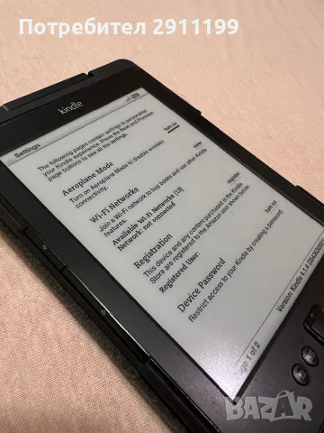 Четец Kindle 4gen, снимка 4 - Електронни четци - 49039438