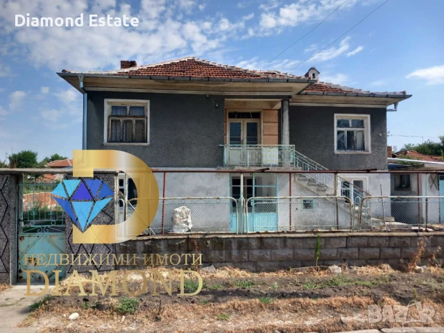 Двуетажна къща в село Калугерово, общ. Симеоновград, снимка 2 - Къщи - 51038481