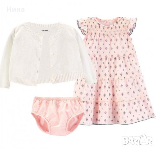 Бебе рокля Carter's , снимка 4 - Бебешки рокли - 30661947