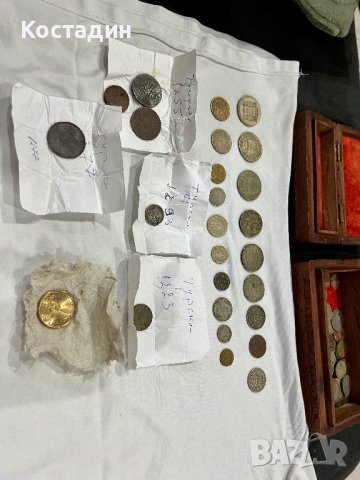 стари монети от  България и целия свят