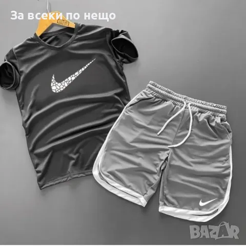 Nike Мъжки Летен Екип Тениска И Къси Панталонки👕🩳Мъжки Къс Комплект Найк - 13 Цвята Код LFS486, снимка 8 - Спортни дрехи, екипи - 50246286