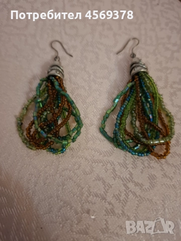 Лот Бижута в зелен цвят, снимка 2 - Бижутерийни комплекти - 52290973