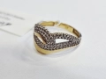 Златен пръстен 2.2гр 03427-25/2, снимка 2