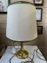 Красива двойна месингова лампа от Англия, снимка 5