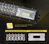 Халоген LED BAR 12V/24V- 55см. извит -270W 8906-55, снимка 5