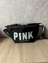 Victoria’s Secret Черна чанта с бяла лента и надпис PINK дължината се регулира 🖤 , снимка 5