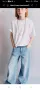 Дънки с широк крачол Zara , снимка 2