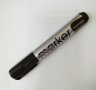 Нов перманентен маркер дебелина 2 мм, черен с объл връх, YaLong