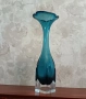 Стъклена ваза Aseda - Швеция 60те - 70те години. , снимка 9