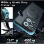 За Motorola Edge 70 Max 5G Матов Магнитен TPU PC Калъф Skin-Touch с 360° Въртяща Стойка и Скрийн Про, снимка 6