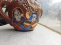 Сатцума Satsuma стара захарница Япония порцелан печат, снимка 2