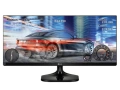 Ултра-Широк Монитор LG 25UM58 UltraWide Monitor с клавиатура Logitech, снимка 1