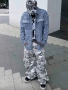 Ново мъжко карго дънково яке риза Street Style накъсан вид овърсайз деним памук ХЛ, снимка 3