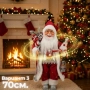 Декоративни фигури Дядо Коледа – Ръчна изработка (50 / 70 / 90 см), снимка 4