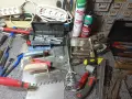 Звездогаечни чукове поялници щанги дискове пили дървен метър рулетка такер, снимка 5