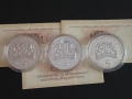 Български занаяти Лот 5 лева 2006, 2007 и 2009, снимка 2