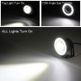 LED халогени тип ангелски очи , 89мм , LED Super Lamp Fog Angel Eyes, снимка 8